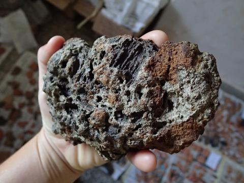 17. One of many slag pieces (PT)